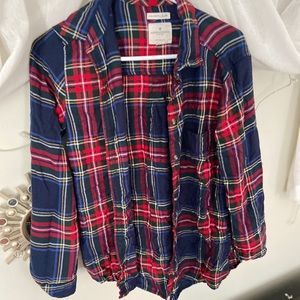 Size M plad flannel❤️